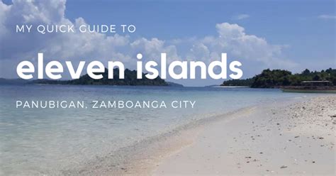 Quick Guide to Onse Islas, Panubigan, Zamboanga City.